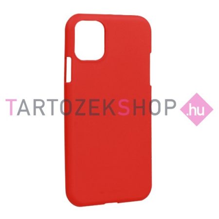 Mercury Soft Feeling TPU Matt tok - iPhone 11 Pro Max - piros