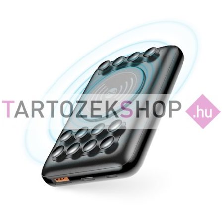 Vezetéknélküli powerbank tappancsokkal 10000 mAh WTB-100