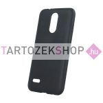 Matt TPU szilikon tok - Xiaomi Redmi Note 9 Pro - fekete