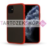   Vennus Color Button Bumper tok - Xiaomi Mi 10T 5G - Mi 10T Pro 5G - piros