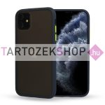   Vennus Color Button Bumper tok - Xiaomi Mi 10T 5G - Mi 10T Pro 5G - tengerészkék