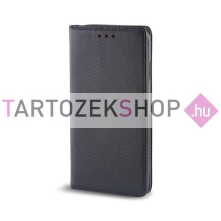 Magnet flip tok - Samsung A12 - fekete