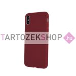 Matt TPU szilikon tok - Samsung A32 5G - burgundi