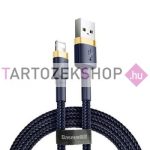   Baseus USB kábel lightning végződéssel 1,5A 2m (CV3) - arany-kék