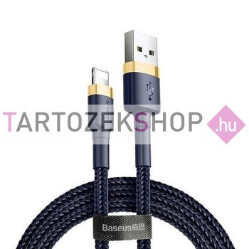 Baseus USB kábel lightning végződéssel 1,5A 2m (CV3) - arany-kék