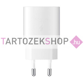 DOBOZOS Samsung EP-TA800XWEGWW gyári hálózati fehér gyorstöltő 3A 25W