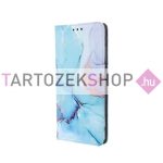   Smart Trendy flip tok - Samsung A52 4G-5G-A52s - kék márvány