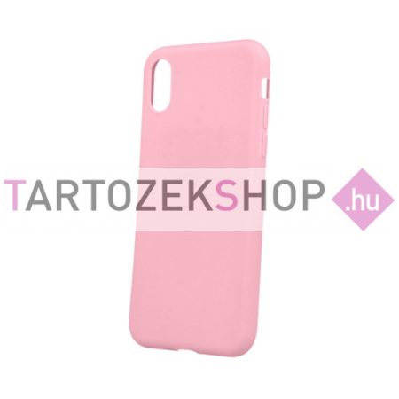 Matt TPU szilikon tok - iPhone 13 Mini 5,4'' - halvány pink