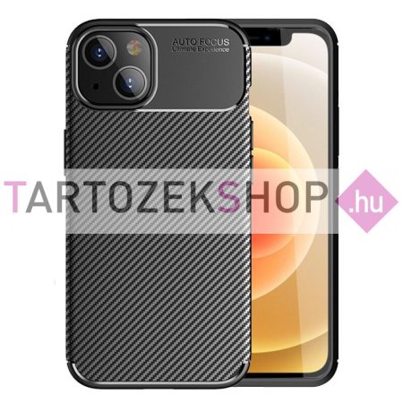 Vennus Carbon Elite szilikon tok - Xiaomi 12 - fekete