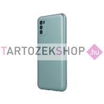 Metallic szilikon tok - Samsung Galaxy A33 5G - zöld