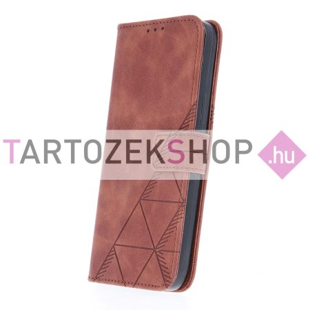 Smart Trendy Porto flip tok - Samsung A23 5G - barna