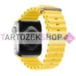   Apple Watch szilikon loop alpesi szíj 42/44/45/49 mm - sárga