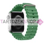   Apple Watch szilikon loop alpesi szíj 42/44/45/49 mm - zöld