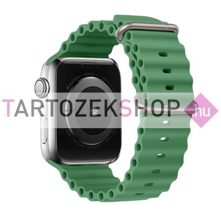 Apple Watch szilikon loop alpesi szíj 42/44/45/49 mm - zöld