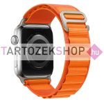   Apple Watch nylon loop óceán szíj 42/44/45/49 mm - narancs