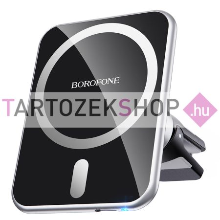 Xperience Borofone autós tartó MagSafe töltéssel - fekete-ezüst