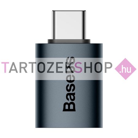 Baseus adapter; USB átalakító  Type-C-re - kék