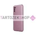 Metallic szilikon tok - Samsung A14 4G-5G - pink