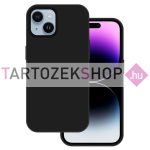 Tel Protect Premium szilikon tok - iPhone 15 - fekete