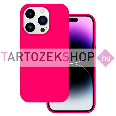 Tel Protect Premium szilikon tok - iPhone 15 Pro Max - pink