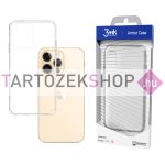 3MK Armor szilikon tok - iPhone 15 Plus - átlátszó