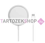   Apple A2140 MagSafe vezeték nélküli töltő 15W 1m fehér (MHXH3ZM/A)