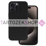 LITE szilikon tok - iPhone 15 Plus - fekete