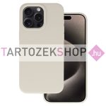 LITE szilikon tok - iPhone 15 - titán