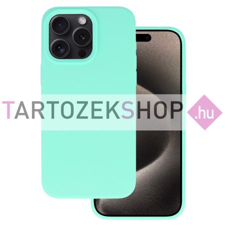 LITE szilikon tok - iPhone 15 - menta