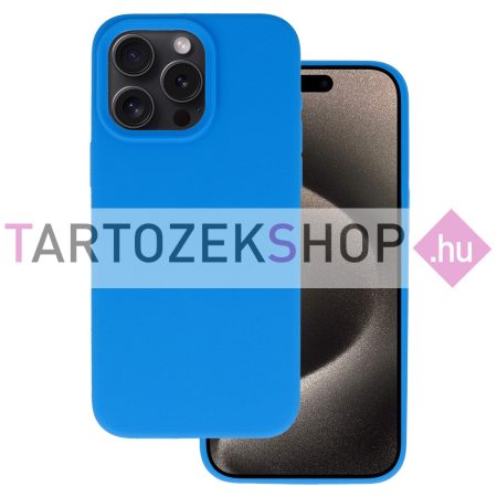 LITE szilikon tok - iPhone 15 - kék