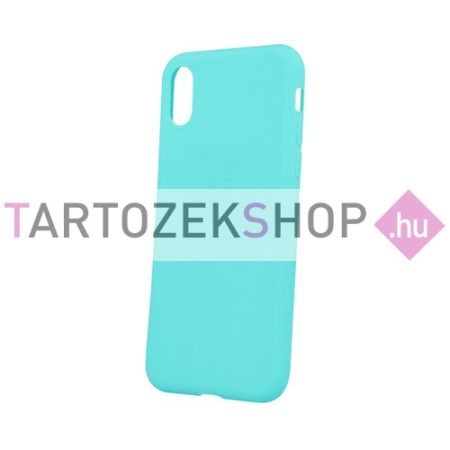 Matt TPU szilikon tok - iPhone 13 - menta