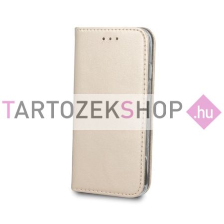 Magnet flip tok - Samsung S25 Ultra - arany