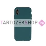   Matt TPU szilikon tok - Xiaomi Redmi Note 14 5G - sötétzöld