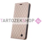   Smart Caro flip tok - Xiaomi Redmi Note 14 Pro 5G - Note 14 Pro Plus 5G - bézs