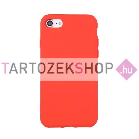 Szilikon tok - iPhone 17 Air - piros