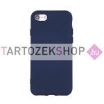 Szilikon tok - iPhone 17 Pro Max - sötétkék