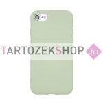 Szilikon tok - iPhone 17 - pisztácia