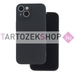 Simple Color MagSafe szilikon tok - iPhone 17 - fekete