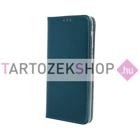 Smart Magnetic flip tok - Samsung S25 Edge - sötétzöld