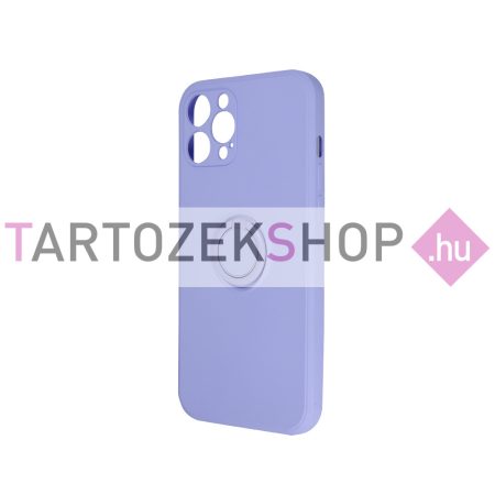 Finger Grip szilikon tok - Samsung S25 - lila