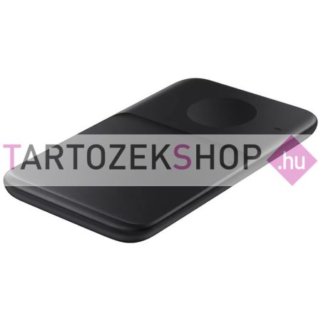 Bliszteres Samsung EP-P4300BBEGEU vezeték nélküli dupla fekete töltőpad 9W