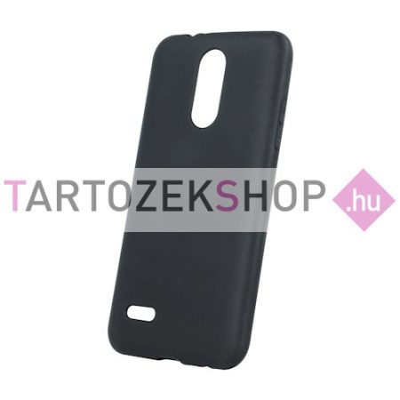 Matt TPU szilikon tok - Honor X5C Plus - fekete Matt TPU szilikon tok - Honor X5C Plus - fekete
