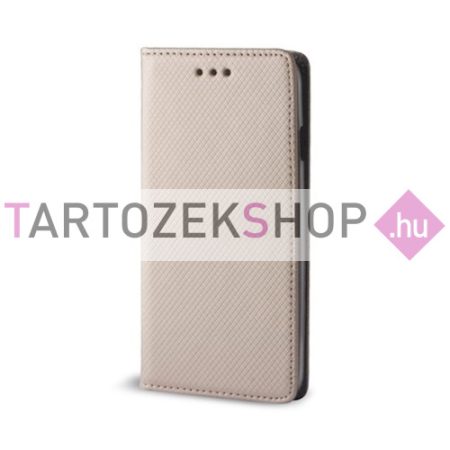 Magnet flip tok - Honor X5C Plus - arany Magnet flip tok - Honor X5C Plus - arany