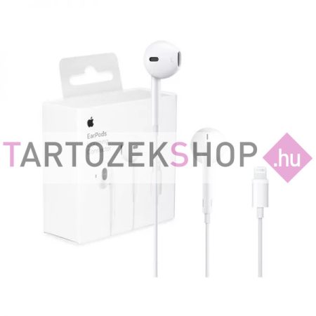 BLISZTERES Apple EarPods iPhone gyári sztereo headset lightning csatlakozóval (MMTN2AM/A)