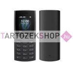   Nokia 105 (2024) 4G nyomógombos mobiltelefon, kártyafüggetlen, dual SIM, sötétszürke