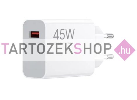 Bliszteres Xiaomi BHR07SLEU MDY-17-EF gyári hálózati USB Type-A gyors (Turbo) töltőfej 4,1A 45W
