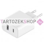   BLISZTERES Xiaomi BHR4996GL gyári hálózati fehér töltőfej 3A 33W