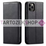   Marva Wallet Samsung A366 / A566 Galaxy A36 / A56 5G ökobőr könyvtok fekete