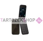   HMD (Nokia) 2660 4G Flip Mobiltelefon, Kártyafüggetlen, Dual Sim, fekete