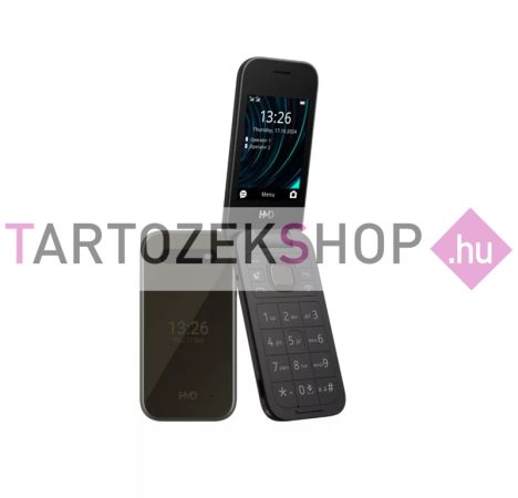 HMD (Nokia) 2660 4G Flip Mobiltelefon, Kártyafüggetlen, Dual Sim, fekete HMD (Nokia) 2660 4G Flip Mobiltelefon, Kártyafüggetlen, Dual Sim, fekete